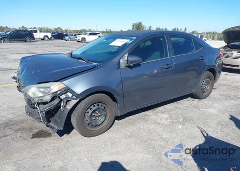 2014 Toyota Corolla Le from USA, damaged, VIN 2T1BURHE7EC115757